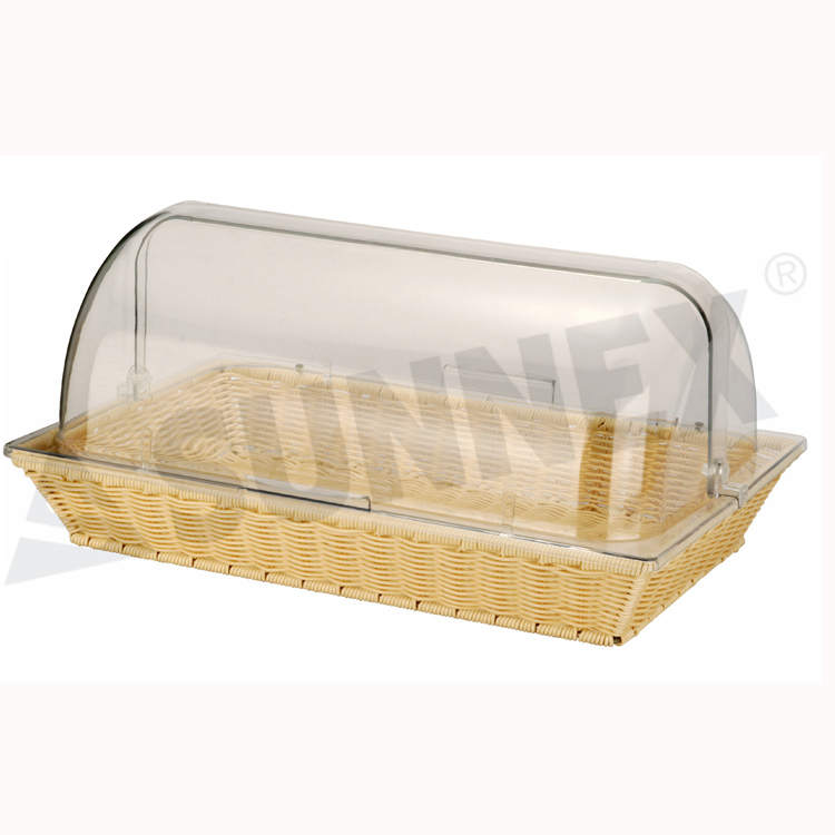 Poly Rattan Saskia 90 mm sakona Roll Top estalkiarekin